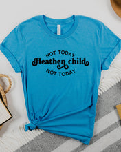 Load image into Gallery viewer, Wholesale Heathen Child Graphic Tee - Aqua Tee
