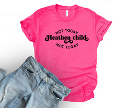 Load image into Gallery viewer, Wholesale Heathen Child Graphic Tee - Fuschia Tee

