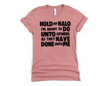 Load image into Gallery viewer, Wholesale Hold My Halo Graphic Tee - Mauve
