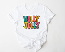 Load image into Gallery viewer, Wholesale Holly Jolly Graphic Tee - Sand
