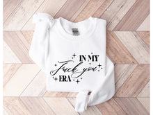 Load image into Gallery viewer, Wholesale In my FU era Graphic Tee - White Sweatshirt
