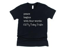 Load image into Gallery viewer, Wholesale Inner Peace Graphic Tee - Black
