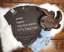 Load image into Gallery viewer, Wholesale Inner Peace Graphic Tee - Black
