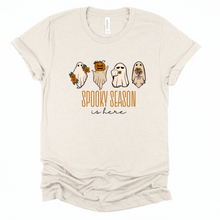 Load image into Gallery viewer, Wholesale Spooky Season is here Graphic Tee - Sand Tee
