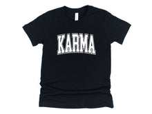 Load image into Gallery viewer, Wholesale Karma Graphic Tee - Black Tee
