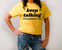 Load image into Gallery viewer, Wholesale Keep Talking Graphic Tee - White
