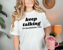 Load image into Gallery viewer, Wholesale Keep Talking Graphic Tee - Gold
