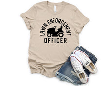 Load image into Gallery viewer, Wholesale lawn Enforcement Officer Graphic Tee - Tan
