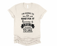 Load image into Gallery viewer, Wholesale Let God Graphic Tee - White
