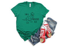 Load image into Gallery viewer, Wholesale Nervous Rex Graphic Tee - Kelly Tee
