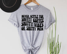 Load image into Gallery viewer, Wholesale Never Settle Graphic Tee - Clay Tee
