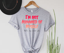 Load image into Gallery viewer, Wholesale Moms Ashamed Graphic Tee - Black
