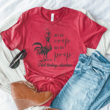 Load image into Gallery viewer, Wholesale Not my Coop Graphic Tee - Heathered Red
