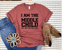 Load image into Gallery viewer, Wholesale Not That Anyone Cares Graphic Tee - Heathered Clay
