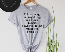 Load image into Gallery viewer, Wholesale Not to Brag or Anything Graphic Tee - Mauve
