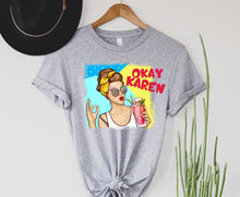 Load image into Gallery viewer, Wholesale Okay Karen Graphic Tee - Black
