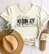 Load image into Gallery viewer, Wholesale One Less Kidney Graphic Tee - Heather Sand
