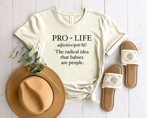 Pro Life Definition