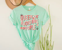 Load image into Gallery viewer, Wholesale Queen of Avoiding People Graphic Tee - White
