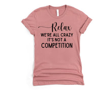 Load image into Gallery viewer, Wholesale Relax Graphic Tee - Mauve
