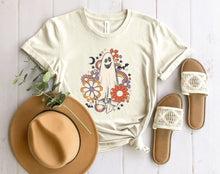 Load image into Gallery viewer, Wholesale Retro Ghost Graphic Tee - Heather Sand
