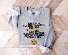 Load image into Gallery viewer, Wholesale She's a 10 But Halloween Graphic Tee - Sand Tee
