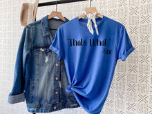 Load image into Gallery viewer, Wholesale That's what she said Graphic Tee - Black Tee
