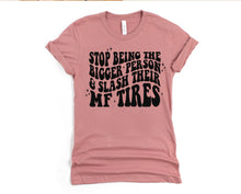 Load image into Gallery viewer, Wholesale Slash 'em Graphic Tee - Mauve
