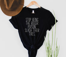 Load image into Gallery viewer, Wholesale Slash Their Tires Graphic Tee - White
