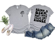 Load image into Gallery viewer, Wholesale Small Dick Energy Graphic Tee - Grey
