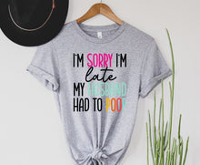 Load image into Gallery viewer, Wholesale Late, Husbands fault Graphic Tee - Blue
