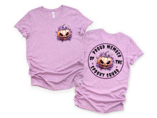 Load image into Gallery viewer, Wholesale Spooky Squad Graphic Tee - Lilac Tee
