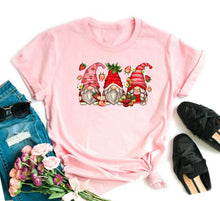 Load image into Gallery viewer, Wholesale Strawberry Gnomes Graphic Tee - Yellow Tshirt
