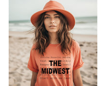 Load image into Gallery viewer, Wholesale The Midwest Graphic Tee - Coral
