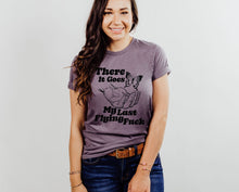Load image into Gallery viewer, Wholesale There it Goes Graphic Tee - Purple

