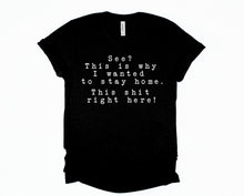 Load image into Gallery viewer, Wholesale This is Why Graphic Tee - Aqua
