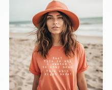 Load image into Gallery viewer, Wholesale This is Why Graphic Tee - Coral
