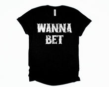 Load image into Gallery viewer, Wholesale Wanna Bet Graphic Tee - Charcoal
