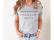 Load image into Gallery viewer, Wholesale Whatever Day It Is Graphic Tee - Navy

