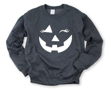 Load image into Gallery viewer, Wholesale Wink Graphic Tee - Charcoal Sweatshirt
