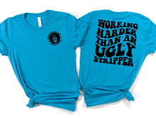 Load image into Gallery viewer, Wholesale Working Harder Graphic Tee - Grey Tee
