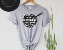 Load image into Gallery viewer, Wholesale Ya'lls cornbread Graphic Tee - Grey
