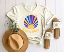 Load image into Gallery viewer, Wholesale You Are my Sunshine Graphic Tee - Heather Sand

