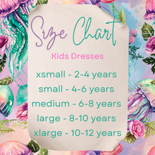 Load image into Gallery viewer, Batch #307 - Sea Life - Closes 3/20 - ETA mid May - Floral Jelly Adult &amp; Kids Dresses
