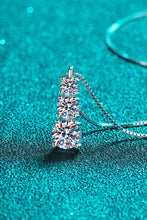 Load image into Gallery viewer, Moissanite Triple-Pendant Necklace
