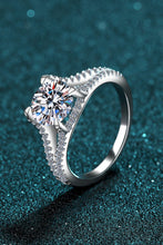 Load image into Gallery viewer, Stylish Moissanite Sterling Silver Ring
