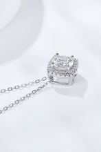 Load image into Gallery viewer, 1 Carat Moissanite Geometric Pendant Necklace
