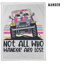 Load image into Gallery viewer, MINKY THROW BLANKET-WANDER
