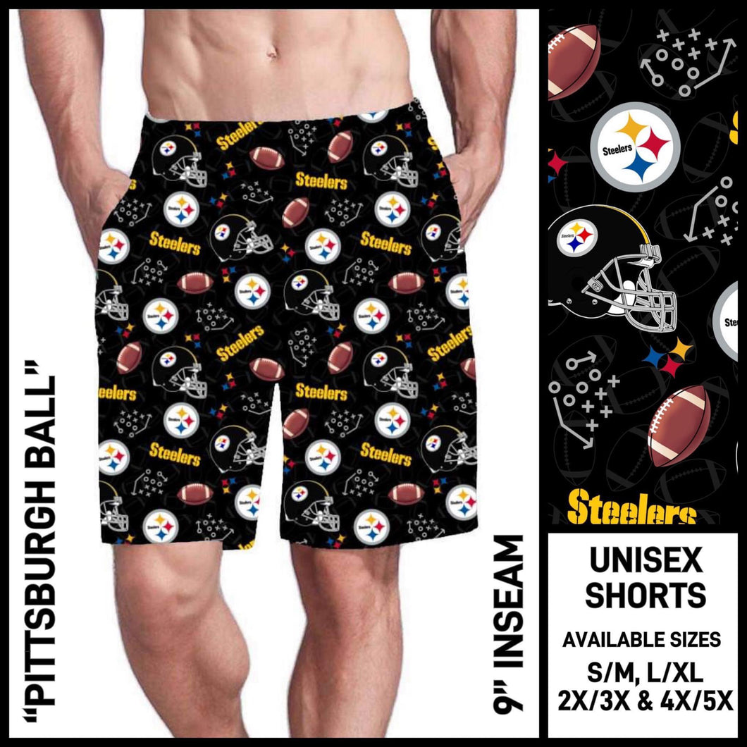 Pittsburgh Ball Unisex Shorts