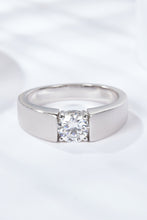 Load image into Gallery viewer, 925 Sterling Silver I Carat Moissanite Ring
